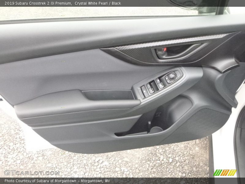 Crystal White Pearl / Black 2019 Subaru Crosstrek 2.0i Premium