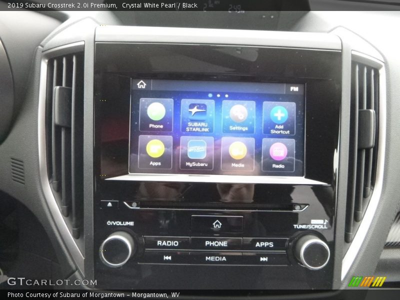 Crystal White Pearl / Black 2019 Subaru Crosstrek 2.0i Premium