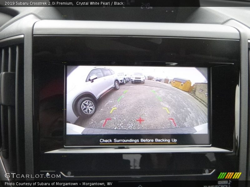 Crystal White Pearl / Black 2019 Subaru Crosstrek 2.0i Premium