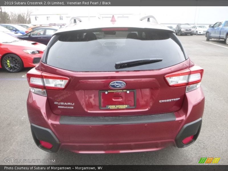 Venetian Red Pearl / Black 2019 Subaru Crosstrek 2.0i Limited