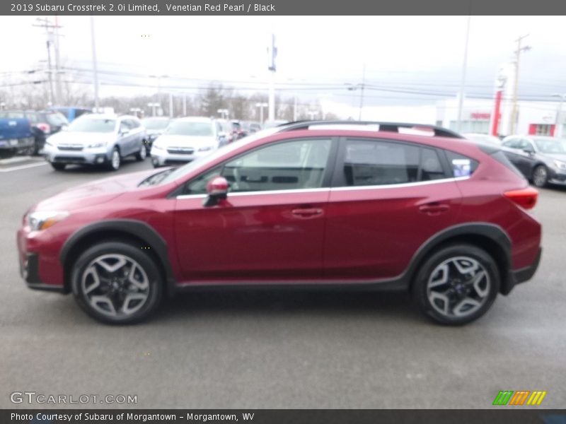 Venetian Red Pearl / Black 2019 Subaru Crosstrek 2.0i Limited