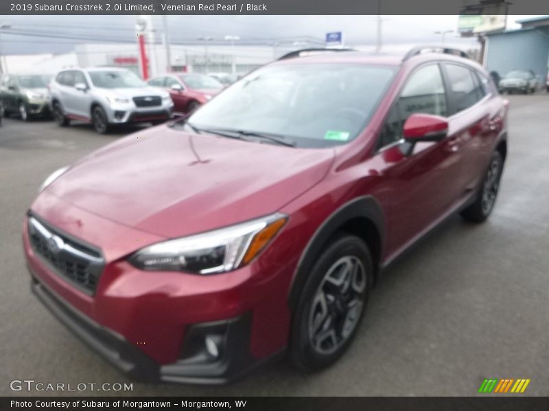 Venetian Red Pearl / Black 2019 Subaru Crosstrek 2.0i Limited