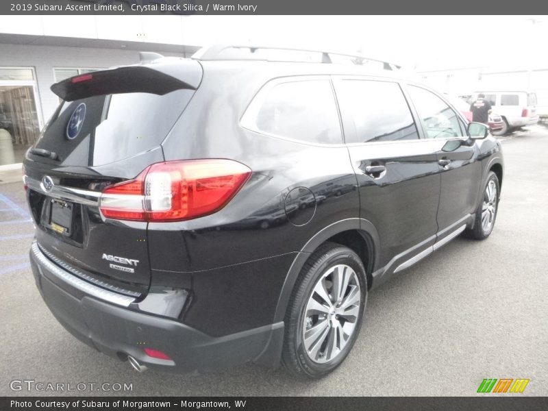 Crystal Black Silica / Warm Ivory 2019 Subaru Ascent Limited