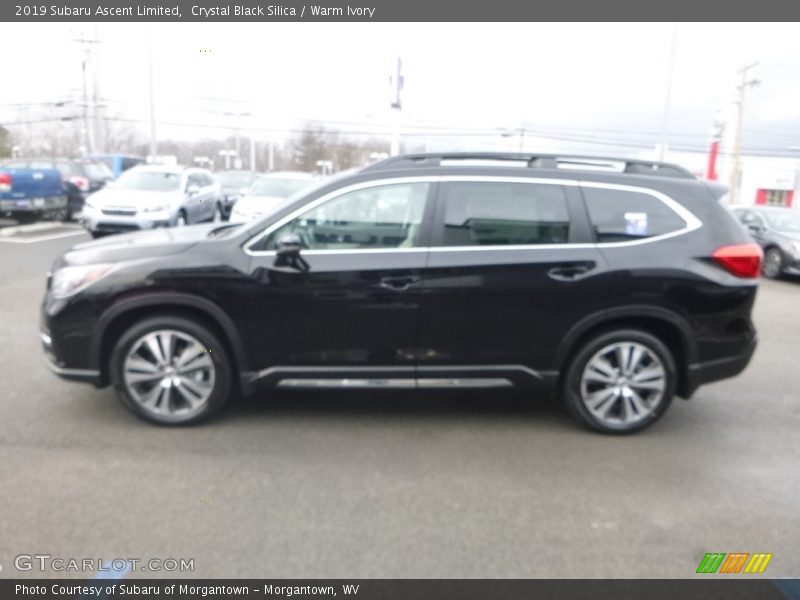 Crystal Black Silica / Warm Ivory 2019 Subaru Ascent Limited