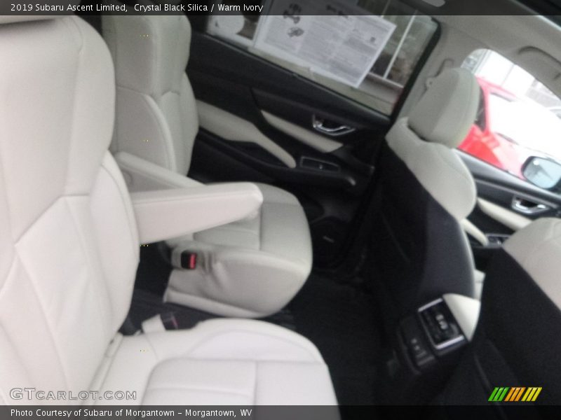 Crystal Black Silica / Warm Ivory 2019 Subaru Ascent Limited