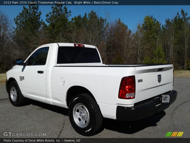 Bright White / Black/Diesel Gray 2019 Ram 1500 Classic Tradesman Regular Cab