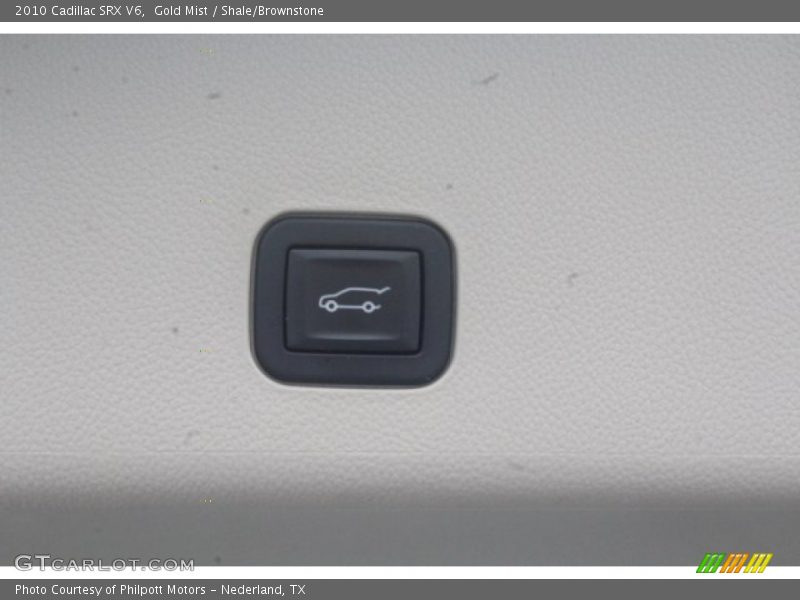 Gold Mist / Shale/Brownstone 2010 Cadillac SRX V6