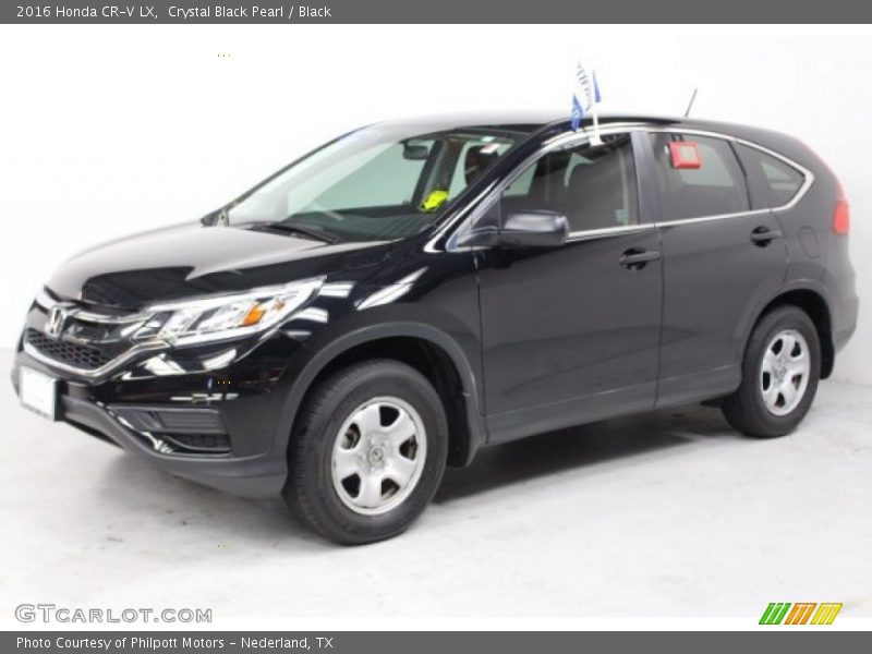 Crystal Black Pearl / Black 2016 Honda CR-V LX