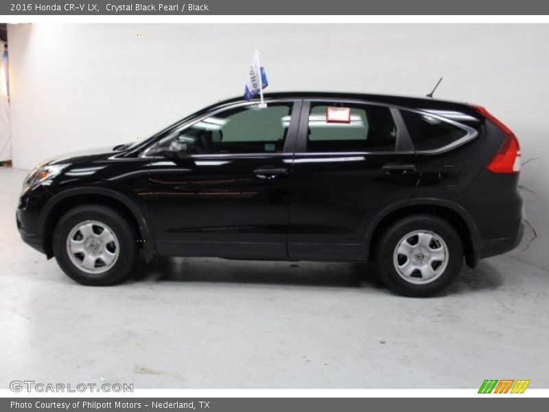 Crystal Black Pearl / Black 2016 Honda CR-V LX