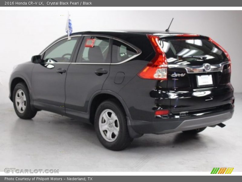 Crystal Black Pearl / Black 2016 Honda CR-V LX