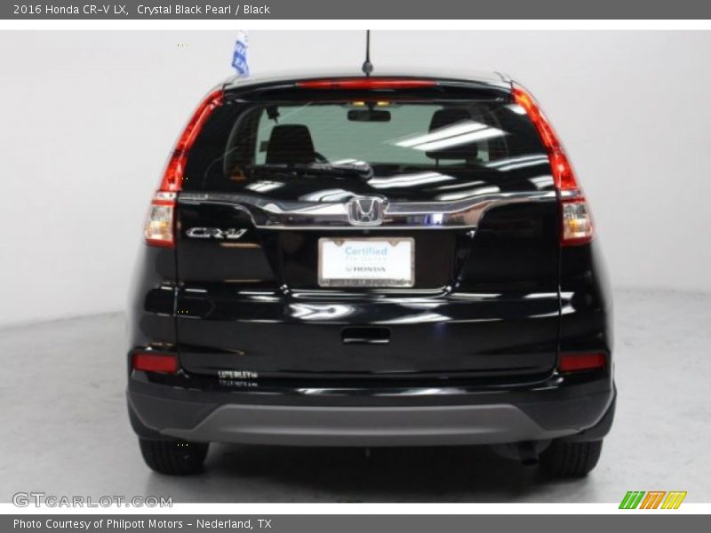 Crystal Black Pearl / Black 2016 Honda CR-V LX