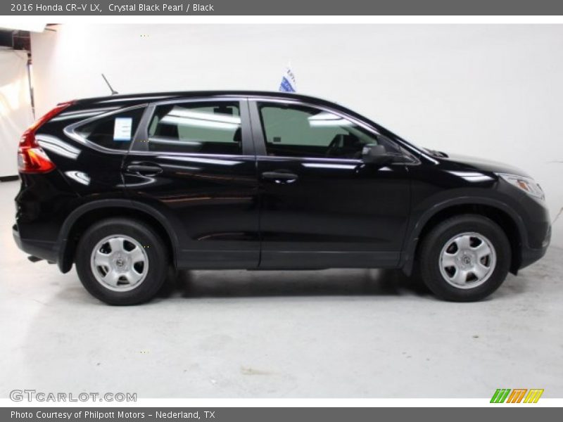 Crystal Black Pearl / Black 2016 Honda CR-V LX