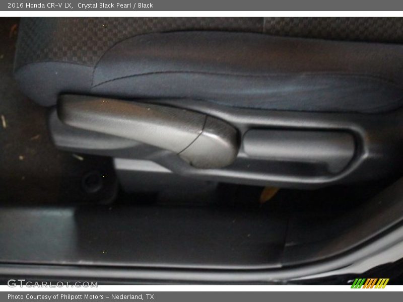 Crystal Black Pearl / Black 2016 Honda CR-V LX