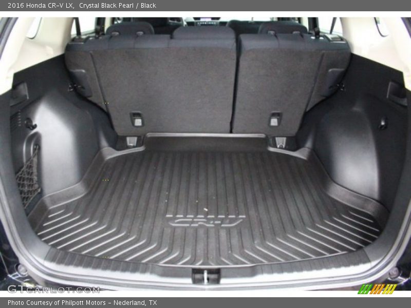 Crystal Black Pearl / Black 2016 Honda CR-V LX