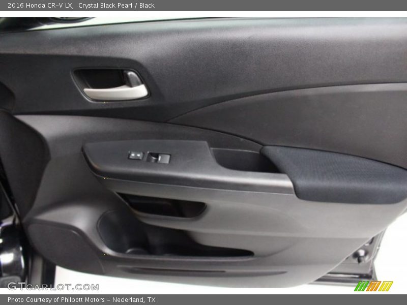 Crystal Black Pearl / Black 2016 Honda CR-V LX