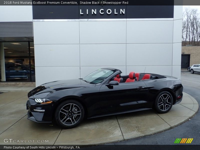  2018 Mustang EcoBoost Premium Convertible Shadow Black