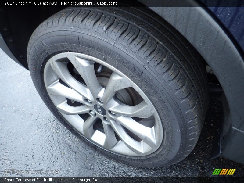 Midnight Sapphire / Cappuccino 2017 Lincoln MKC Select AWD