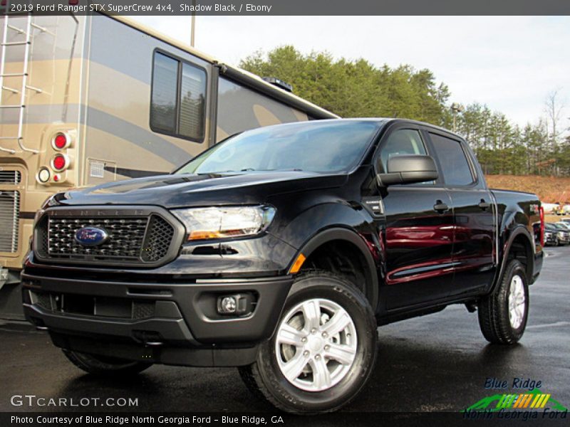Shadow Black / Ebony 2019 Ford Ranger STX SuperCrew 4x4
