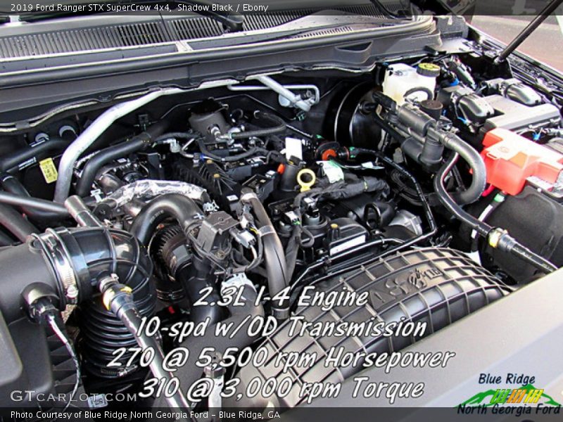 Shadow Black / Ebony 2019 Ford Ranger STX SuperCrew 4x4