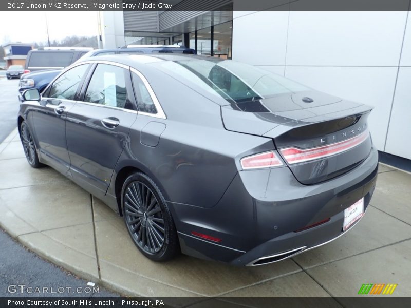 Magnetic Gray / Jade Gray 2017 Lincoln MKZ Reserve