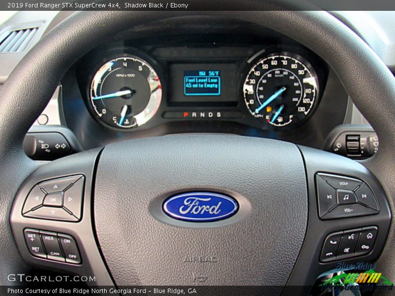 Shadow Black / Ebony 2019 Ford Ranger STX SuperCrew 4x4