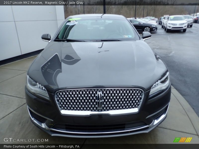 Magnetic Gray / Jade Gray 2017 Lincoln MKZ Reserve
