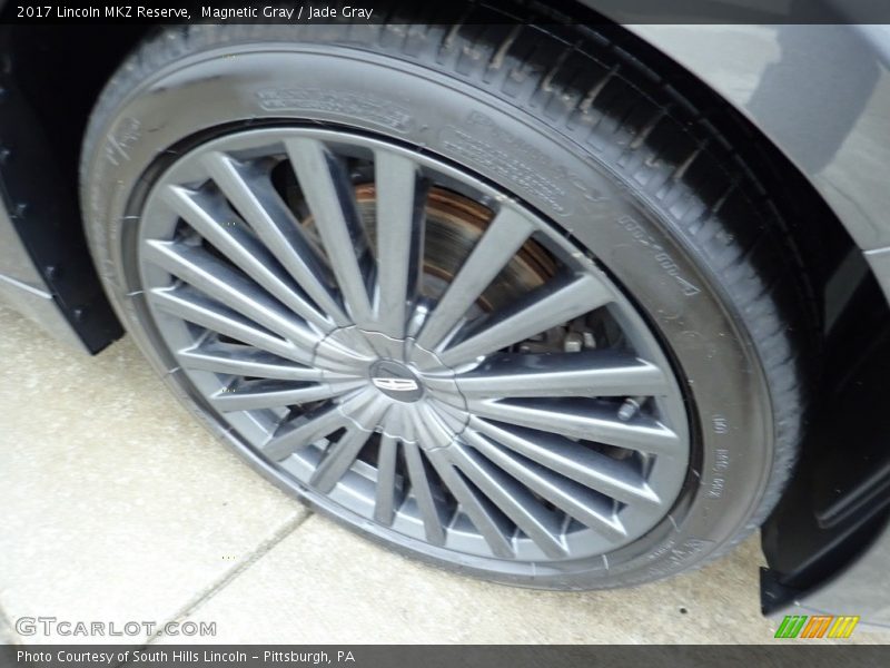 Magnetic Gray / Jade Gray 2017 Lincoln MKZ Reserve