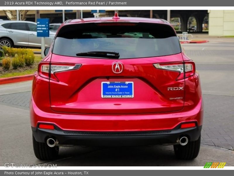 Performance Red Pearl / Parchment 2019 Acura RDX Technology AWD