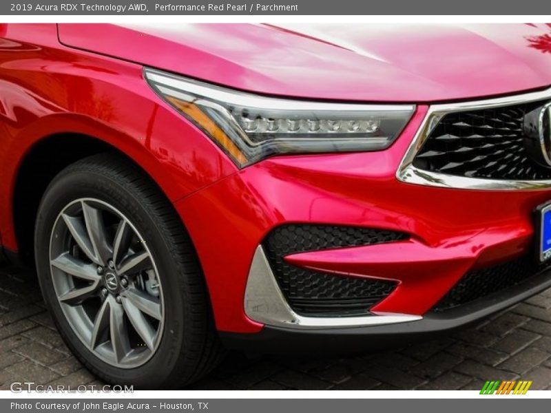 Performance Red Pearl / Parchment 2019 Acura RDX Technology AWD
