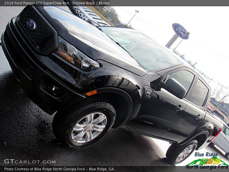 Shadow Black / Ebony 2019 Ford Ranger STX SuperCrew 4x4
