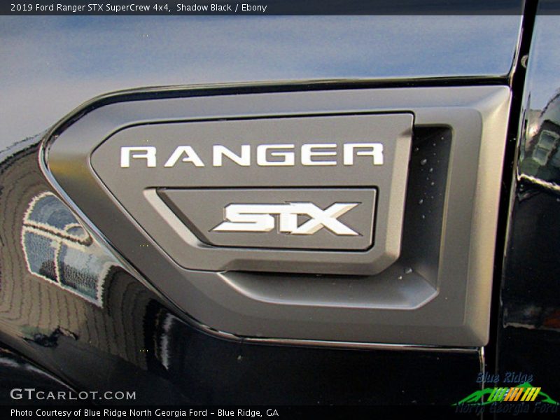 Shadow Black / Ebony 2019 Ford Ranger STX SuperCrew 4x4
