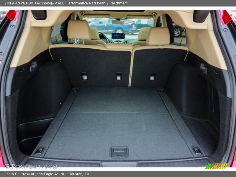 Performance Red Pearl / Parchment 2019 Acura RDX Technology AWD