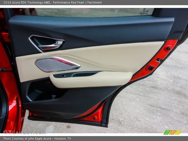 Performance Red Pearl / Parchment 2019 Acura RDX Technology AWD