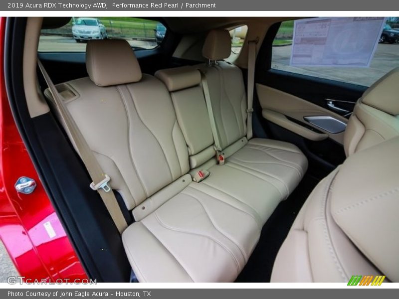 Performance Red Pearl / Parchment 2019 Acura RDX Technology AWD