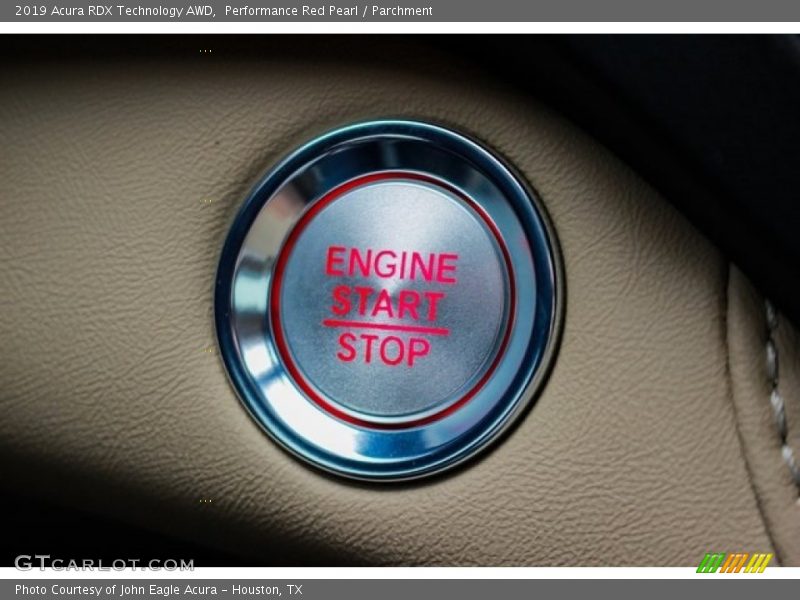 Performance Red Pearl / Parchment 2019 Acura RDX Technology AWD