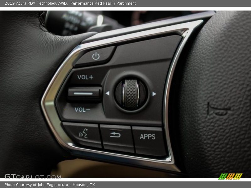 Performance Red Pearl / Parchment 2019 Acura RDX Technology AWD