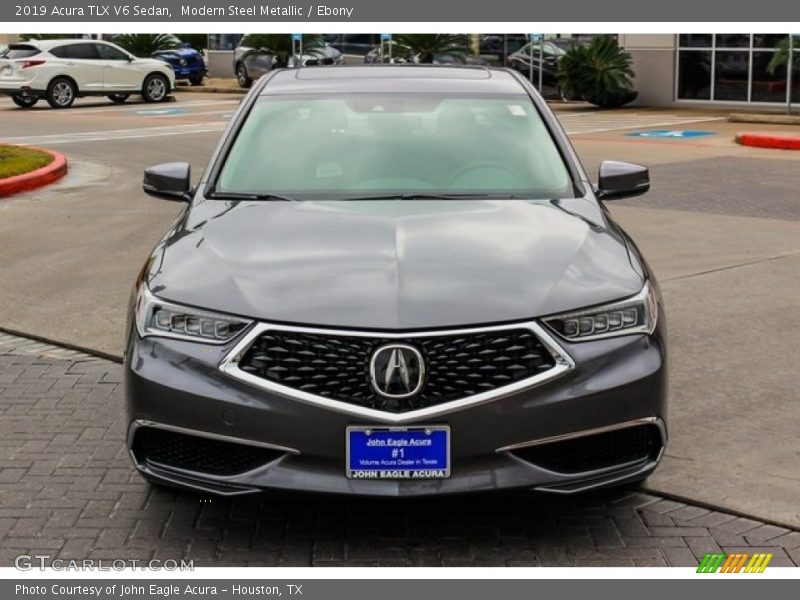 Modern Steel Metallic / Ebony 2019 Acura TLX V6 Sedan