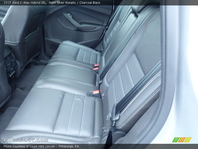 Ingot Silver Metallic / Charcoal Black 2015 Ford C-Max Hybrid SEL