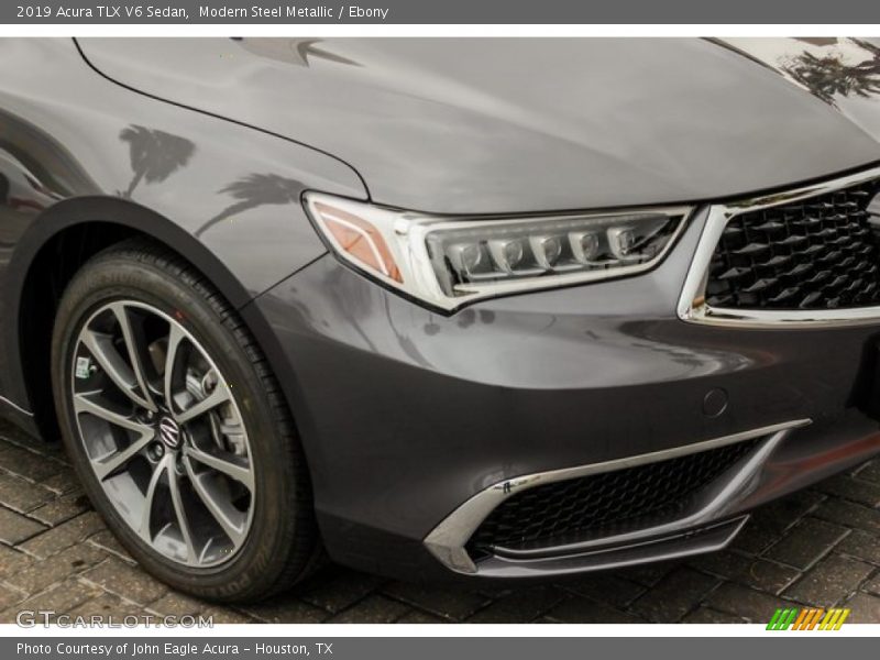 Modern Steel Metallic / Ebony 2019 Acura TLX V6 Sedan
