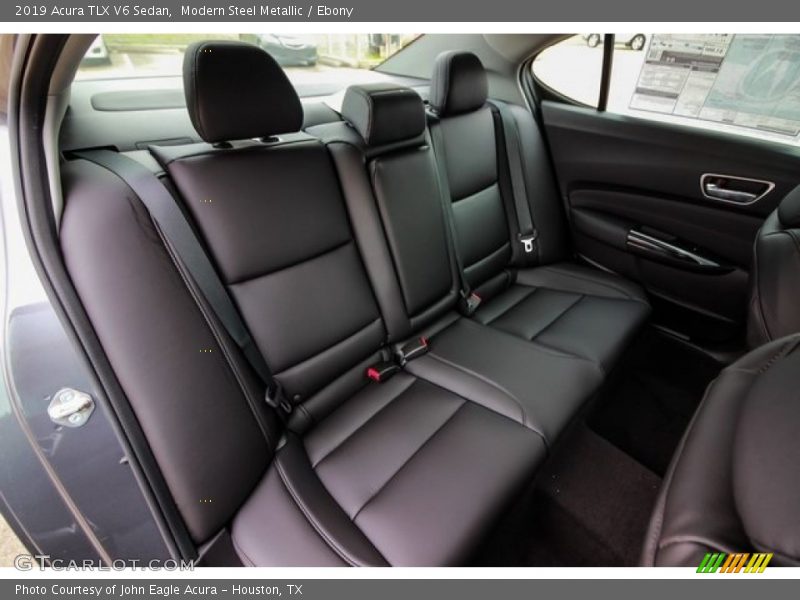 Rear Seat of 2019 TLX V6 Sedan