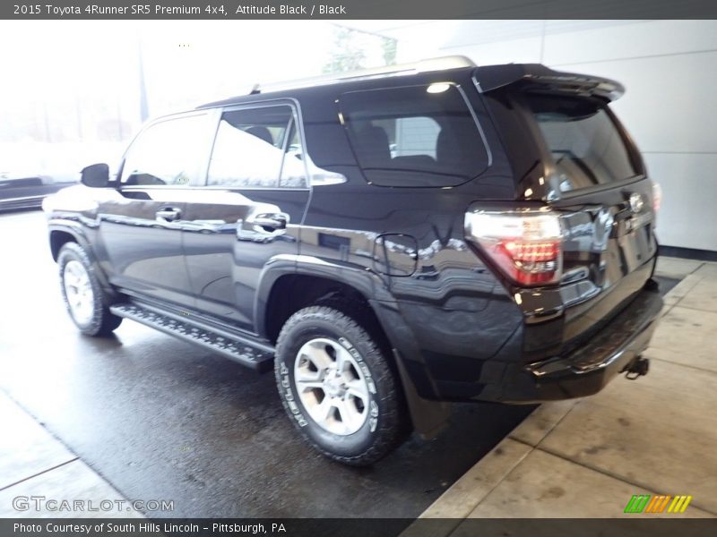Attitude Black / Black 2015 Toyota 4Runner SR5 Premium 4x4
