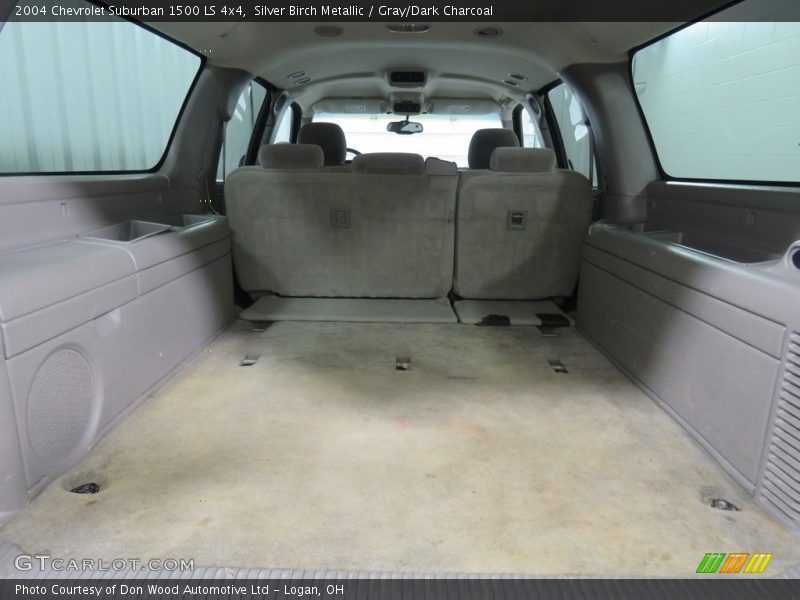 Silver Birch Metallic / Gray/Dark Charcoal 2004 Chevrolet Suburban 1500 LS 4x4