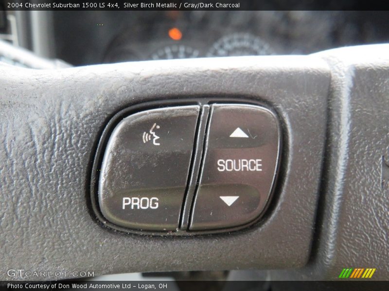 Silver Birch Metallic / Gray/Dark Charcoal 2004 Chevrolet Suburban 1500 LS 4x4