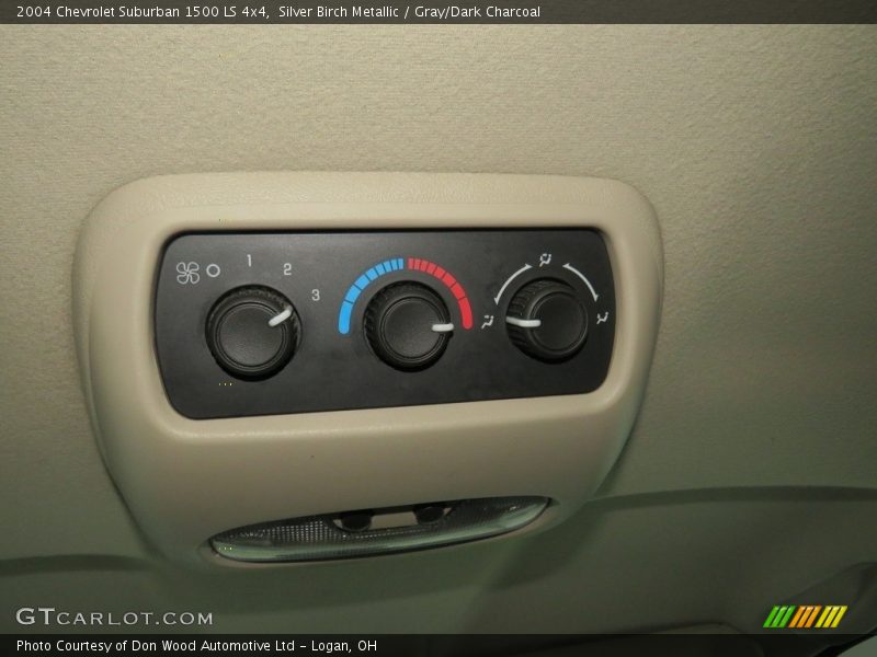 Silver Birch Metallic / Gray/Dark Charcoal 2004 Chevrolet Suburban 1500 LS 4x4