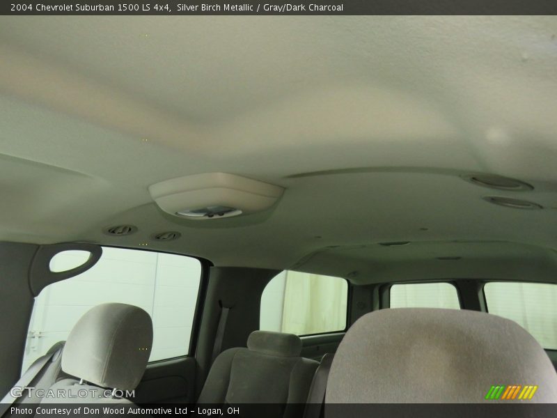 Silver Birch Metallic / Gray/Dark Charcoal 2004 Chevrolet Suburban 1500 LS 4x4