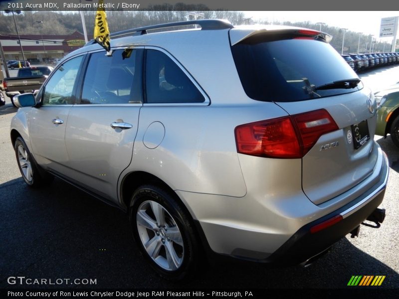 Palladium Metallic / Ebony 2011 Acura MDX