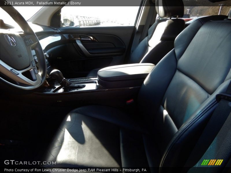 Palladium Metallic / Ebony 2011 Acura MDX
