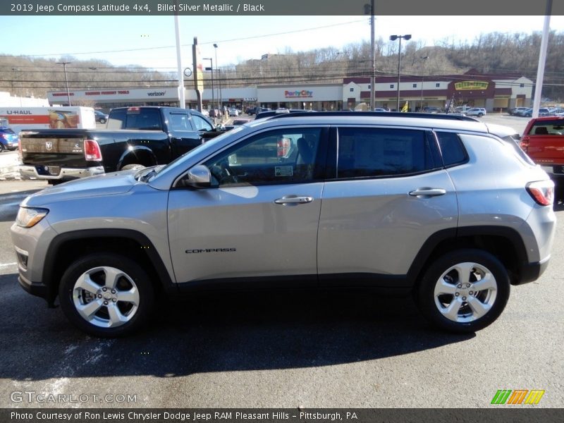 Billet Silver Metallic / Black 2019 Jeep Compass Latitude 4x4