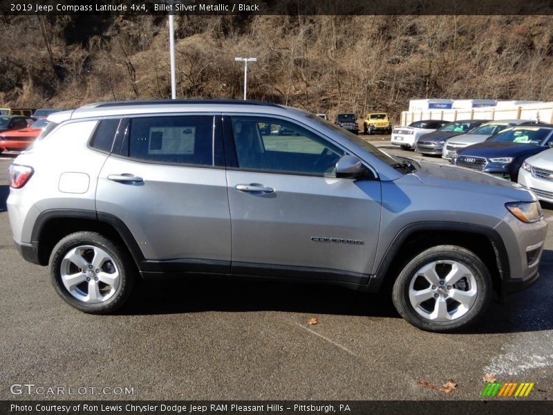 Billet Silver Metallic / Black 2019 Jeep Compass Latitude 4x4