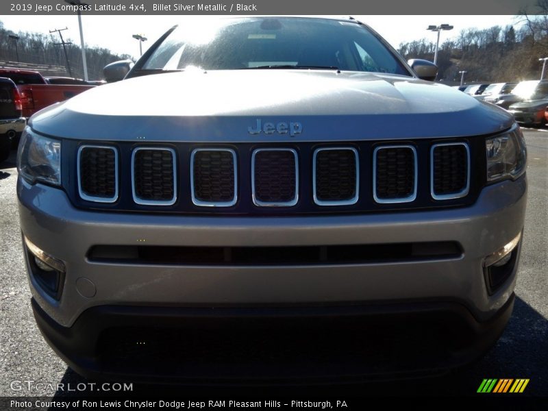 Billet Silver Metallic / Black 2019 Jeep Compass Latitude 4x4